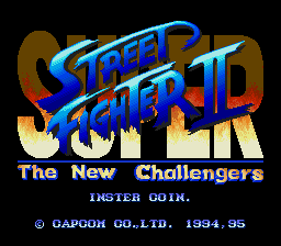 Super Street Fighter II - The New Challengers (bootleg of Japanese Mega Drive version)