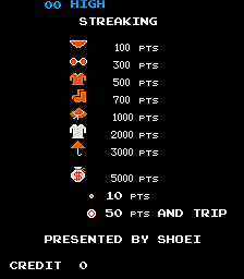 Streaking (set 1)