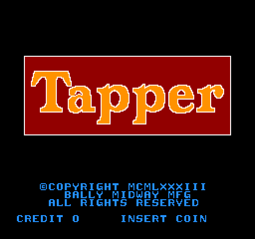 Tapper (Budweiser, 1/27/84)