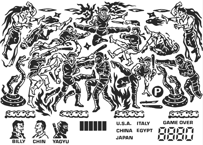Double Dragon 3 - The Rosetta Stone (handheld)