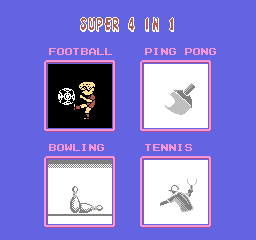 Technigame Super 4-in-1 Sports (PAL)