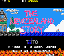 The NewZealand Story (World, new version) (P0-043A PCB)