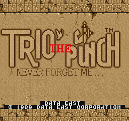 Trio The Punch - Never Forget Me... (World)
