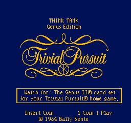 Trivial Pursuit (Think Tank - Genus Edition) (set 1)
