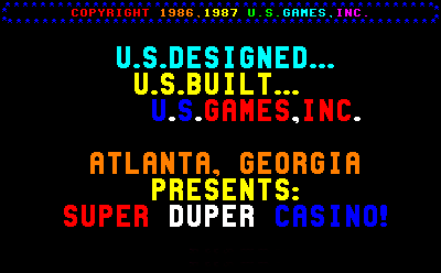 Super Duper Casino (California V3.2)