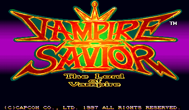 Vampire Savior: The Lord of Vampire (Euro 970519)