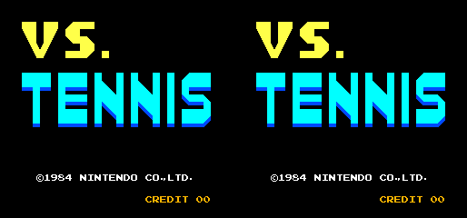 Vs. Tennis (Japan/USA, set TE A-3)
