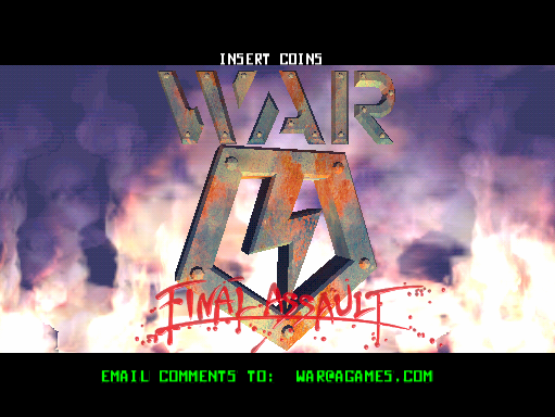 War: The Final Assault (EPROM 1.9 Mar 25 1999, GUTS 1.3 Apr 20 1999, GAME Apr 20 1999)