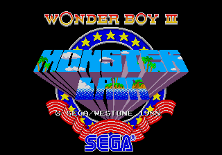 Wonder Boy III - Monster Lair (set 6, World, System 16B) (8751 317-0098)