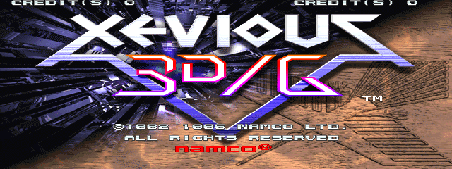 Xevious 3D/G (World, XV32/VER.B)