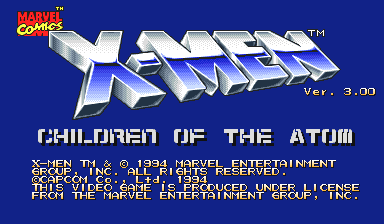 X-Men: Children of the Atom (Euro 950331)