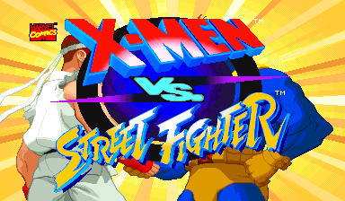 X-Men Vs. Street Fighter (Euro 961004)