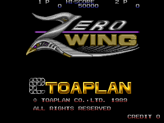 Zero Wing (2P set)